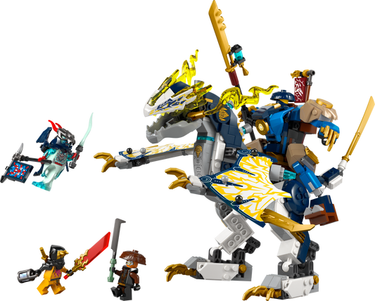 LEGO Set 71843-1 Rogue's Mech Dragon Rider Alternate build Ideas: a fresh display direction