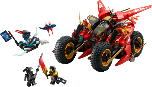 LEGO Set 71844-1 Ninja Combat Vehicle Alternate build Ideas: A Millennium Bat for the Batsuit Parts