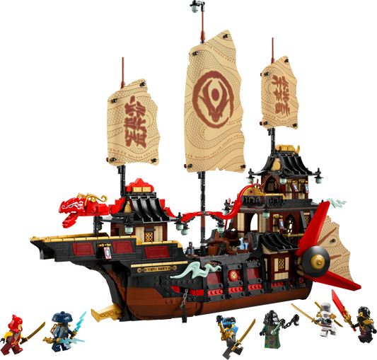 LEGO Set 71848-1 The Temple Bounty Alternate build Ideas: a fresh display direction
