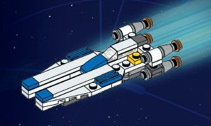 LEGO Set 6573698-1 U-Wing Alternate build Ideas: Speeders, Gunships, Falcons, and Star Wars Microcraft