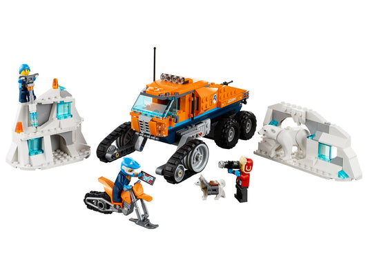 LEGO Set 60194-1 Arctic Scout Truck Alternate build Ideas: Racers, Road Cars, Trucks, and Technic Vehicle Remixes