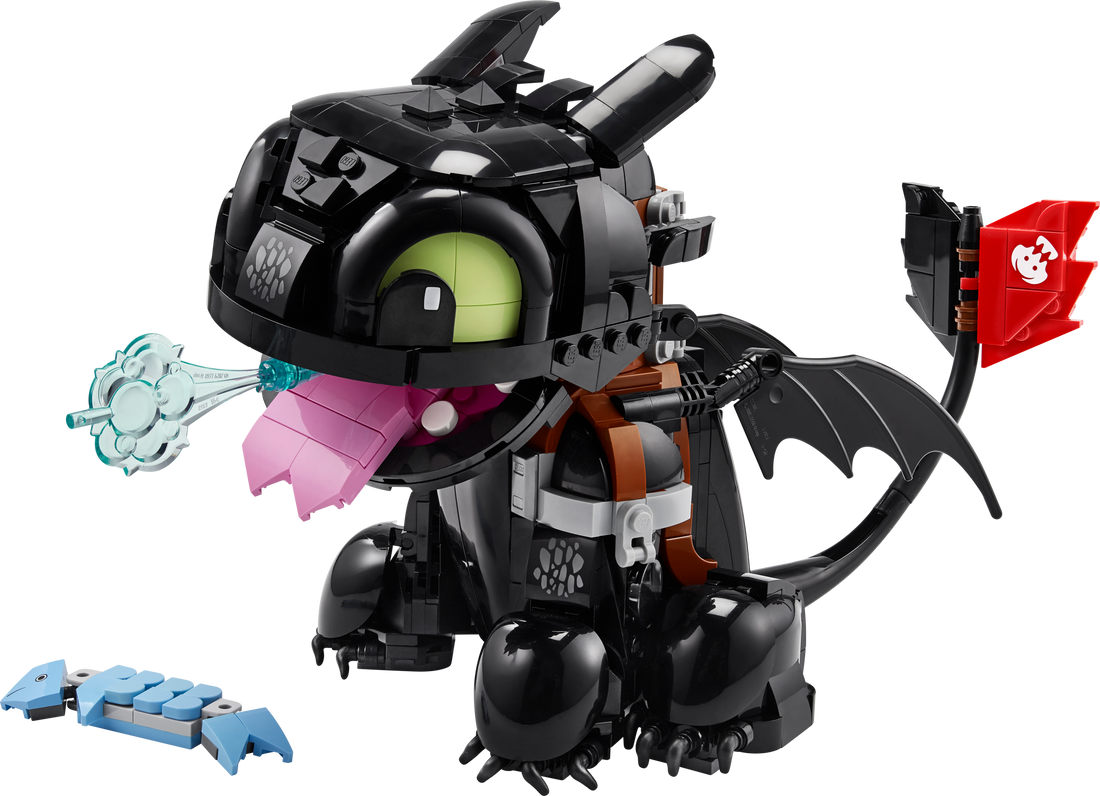 LEGO Set 10375-1 How to Train Your Dragon: Toothless Alternate build Ideas: a fresh display direction and character-driven pirate customization
