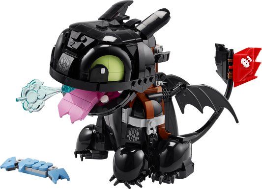 LEGO Set 10375-1 How to Train Your Dragon: Toothless Alternate build Ideas: a fresh display direction and character-driven pirate customization