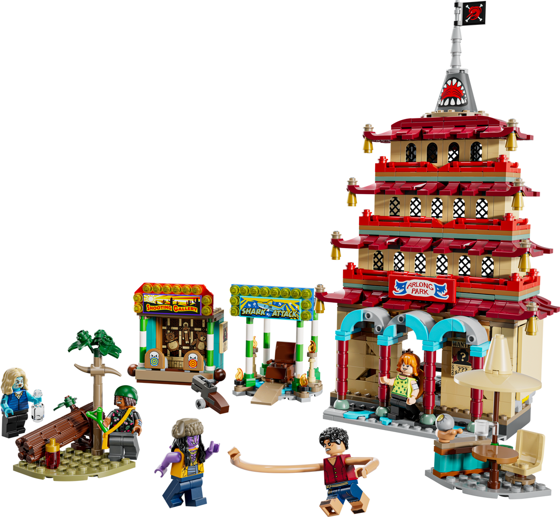 LEGO Set 75638-1 Battle at Arlong Park Alternate build Ideas: Harbor Scenes, Ships, and Dockside Rebuilds
