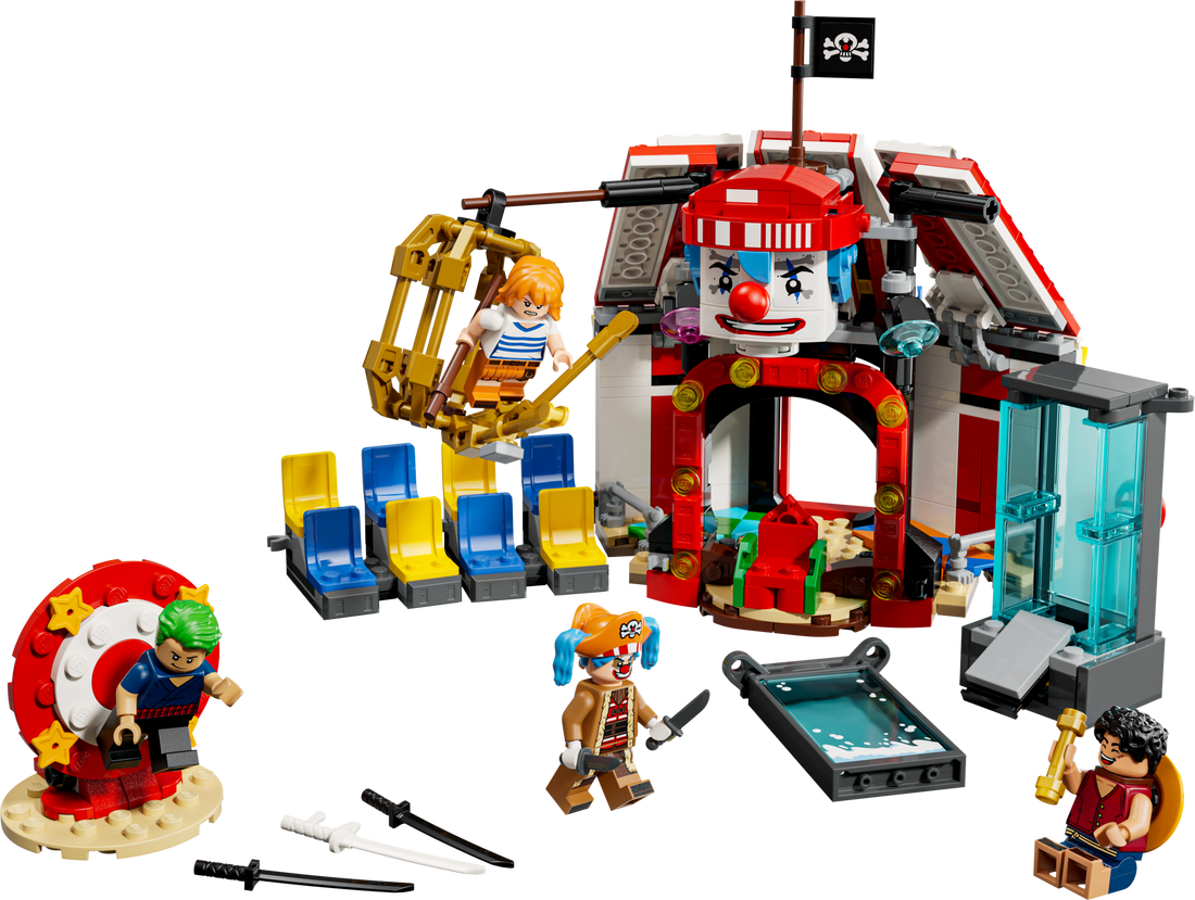 LEGO Set 75637-1 Buggy the Clown's Circus Tent Alternate build Ideas: a fresh display direction