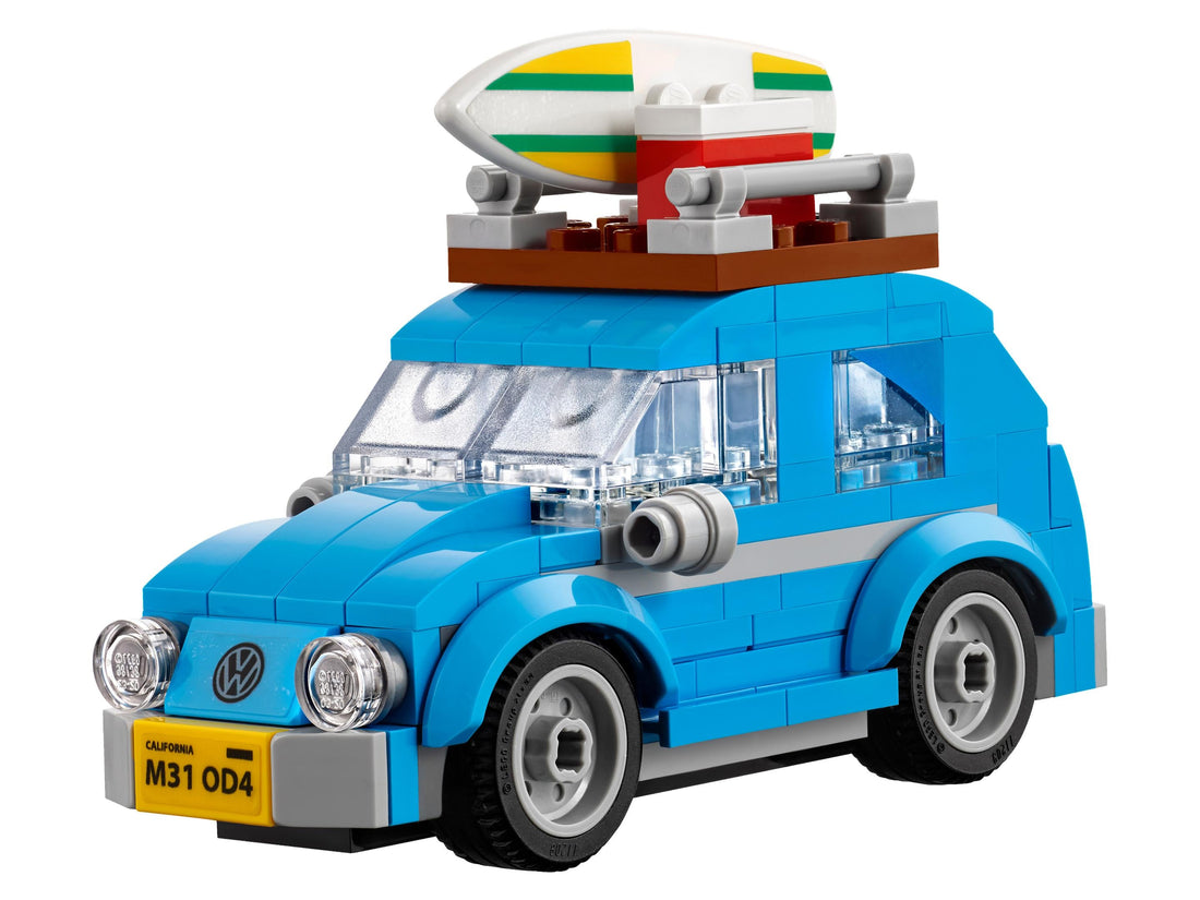 LEGO Set 40252-1 Mini VW Beetle Alternate build Ideas: Racers, Road Cars, Trucks, and Technic Vehicle Remixes
