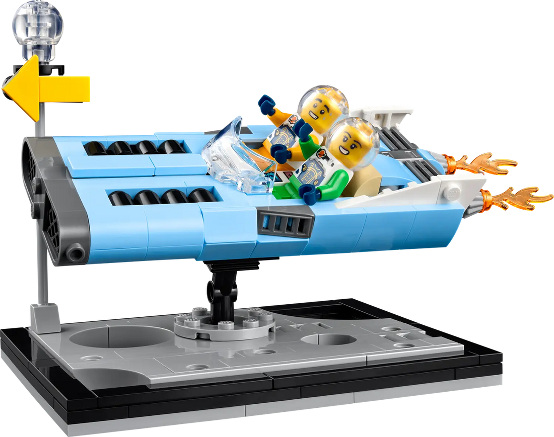 LEGO Set 40789-1 Flying Moon Car Alternate build Ideas: Racers, Road Cars, Trucks, and Technic Vehicle Remixes