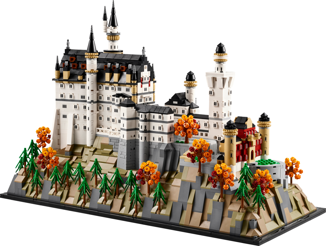 LEGO Set 21063-1 Neuschwanstein Castle Alternate build Ideas: a fresh display direction