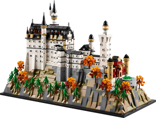 LEGO Set 21063-1 Neuschwanstein Castle Alternate build Ideas: a fresh display direction