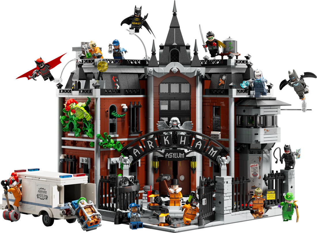 LEGO Set 76300-1 Arkham Asylum Alternate build Ideas: A Millennium Bat for the Batsuit Parts