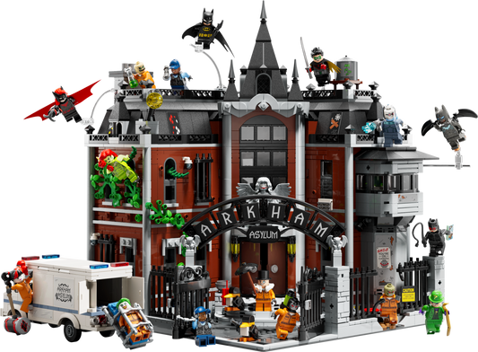 LEGO Set 76300-1 Arkham Asylum Alternate build Ideas: A Millennium Bat for the Batsuit Parts