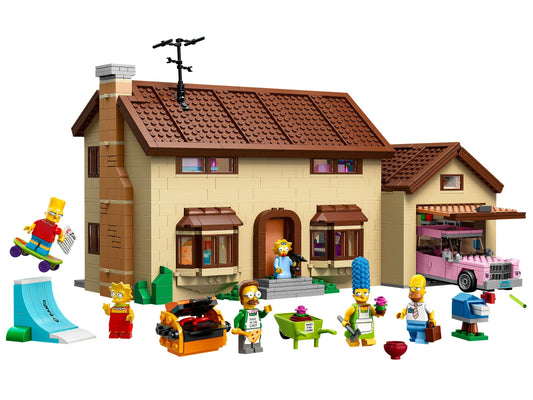 LEGO Set 71006-1 The Simpsons House Alternate build Ideas: Townhouses, Modular Rooms, and Neighborhood Rebuilds