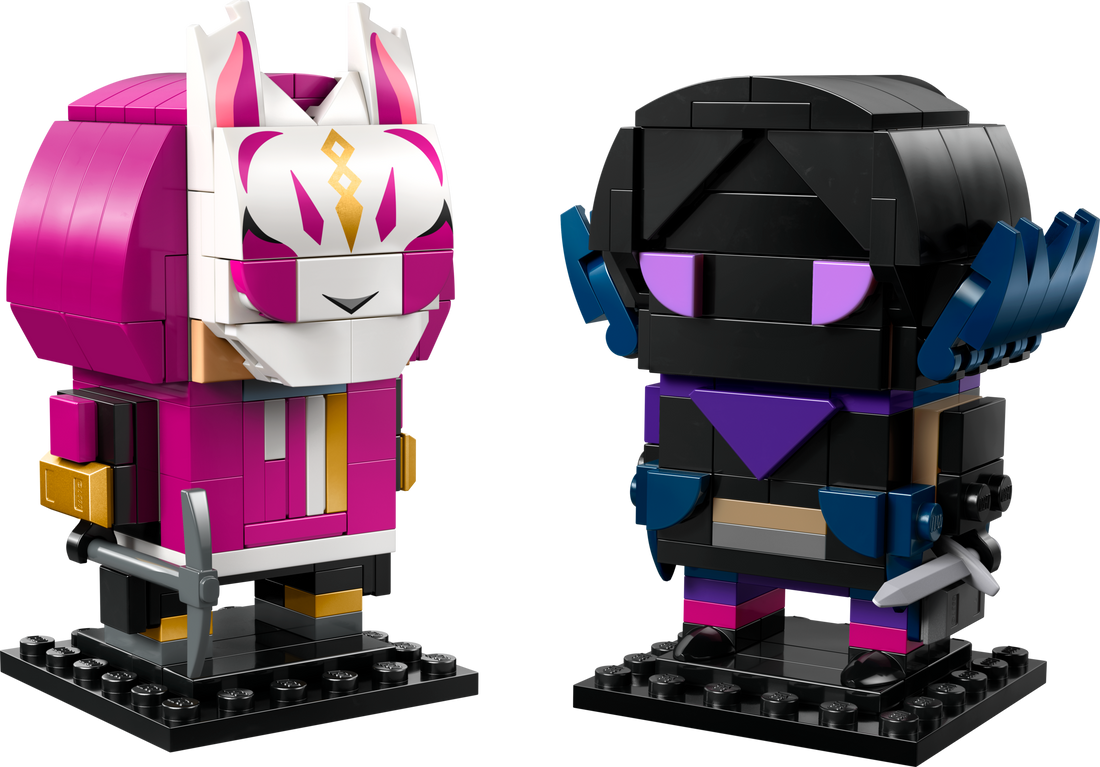 LEGO Set 40884-1 Drift & Raven Figures Alternate build Ideas: a fresh display direction