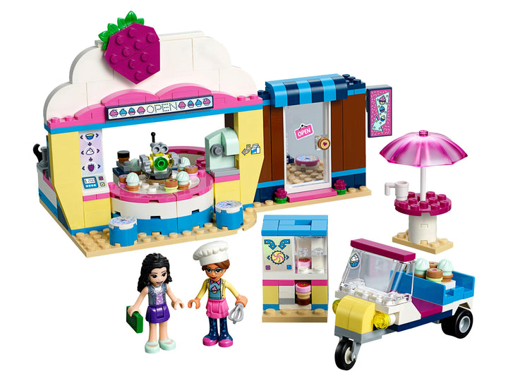 LEGO Set 41366-1 Olivia's Cupcake Cafe Alternate build Ideas: Townhouses, Modular Rooms, and Neighborhood Rebuilds