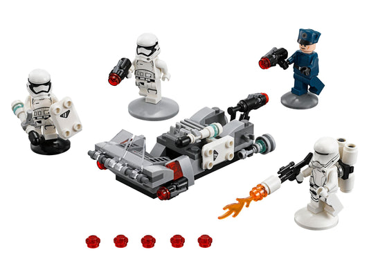 LEGO Set 75166-1 First Order Transport Speeder Battle Pack Alternate build Ideas: Speeders, Gunships, Falcons, and Star Wars Microcraft