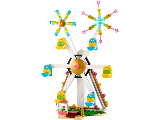 LEGO Set 40758-1 Celebration: Ferris Wheel with Fireworks Alternate build Ideas: Harbor Scenes, Ships, and Dockside Rebuilds