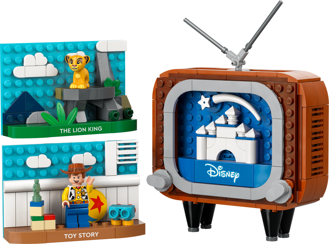 LEGO Set 40774-1 Classic Animation Scenes Alternate build Ideas: a fresh display direction