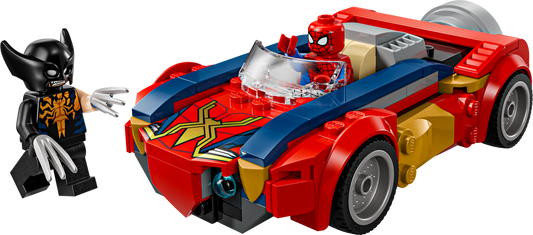 LEGO Set 76336-1 Spider-Man Car vs. Venomized Wolverine Alternate build Ideas: Racers, Road Cars, Trucks, and Technic Vehicle Remixes