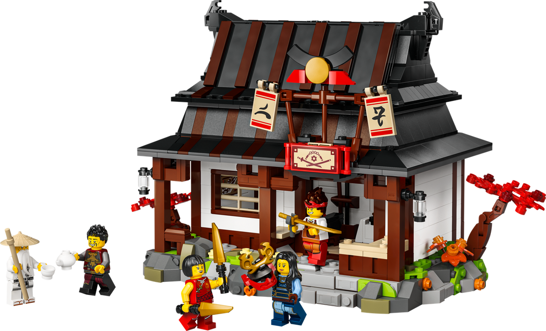 LEGO Set 71858-1 Four Weapons Blacksmith 15th Anniversary Alternate build Ideas: a fresh display direction