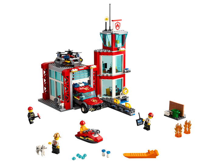 LEGO Set 60215-1 Fire Station Alternate build Ideas: Townhouses, Modular Rooms, and Neighborhood Rebuilds