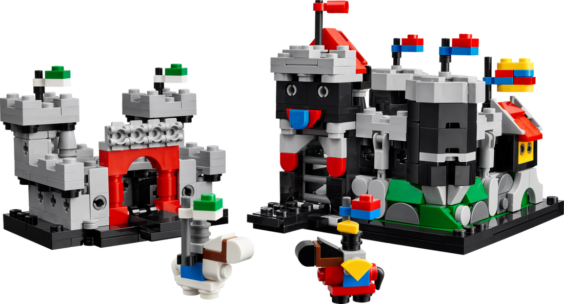 LEGO Set 40775-1 Mini Knight's Castle Alternate build Ideas: Fortresses, Market Scenes, and Medieval Rebuilds