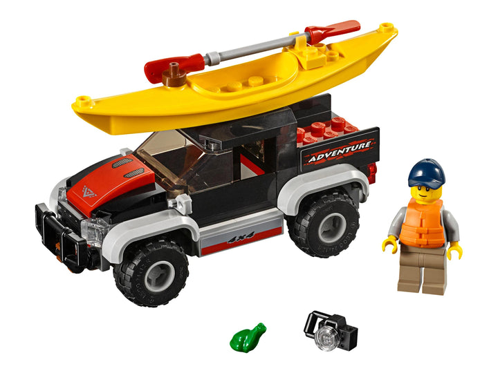 LEGO Set 60240-1 Kayak Adventure Alternate build Ideas: a fresh display direction