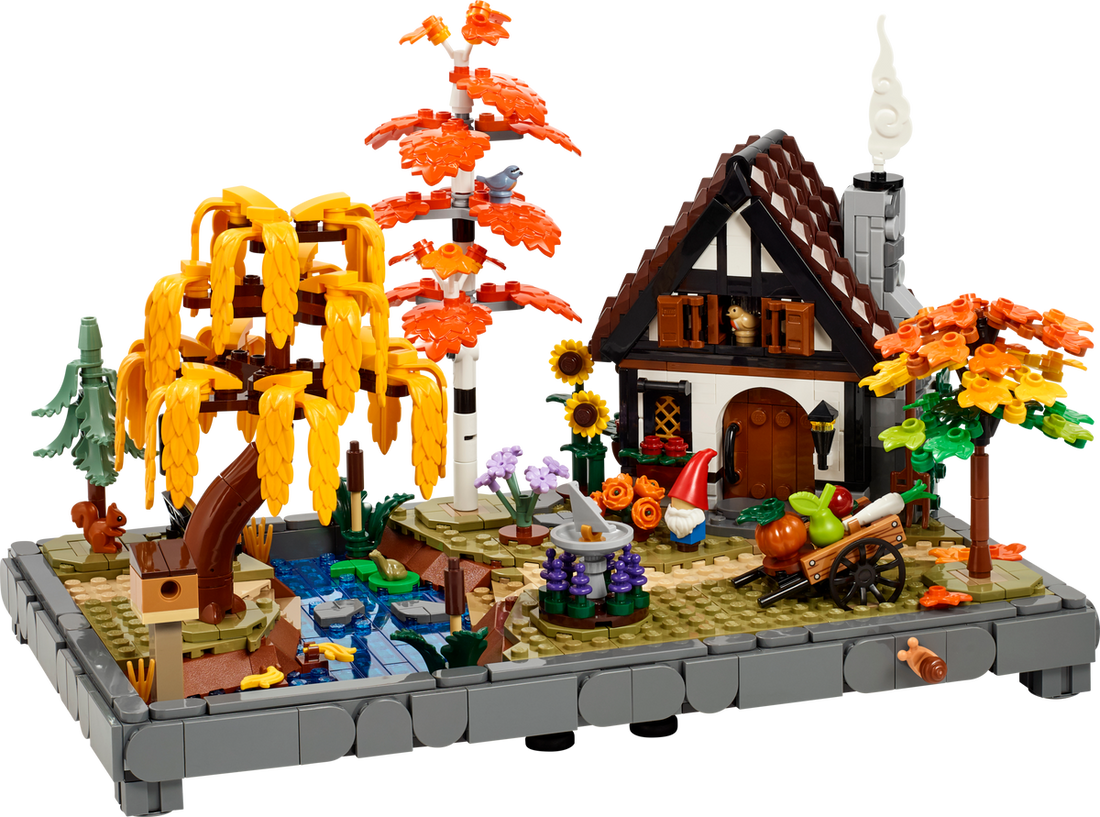 LEGO Set 11372-1 Autumn Cottage Garden Alternate build Ideas: a fresh display direction