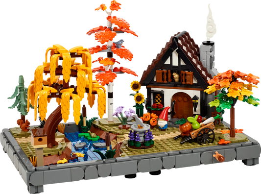LEGO Set 11372-1 Autumn Cottage Garden Alternate build Ideas: a fresh display direction