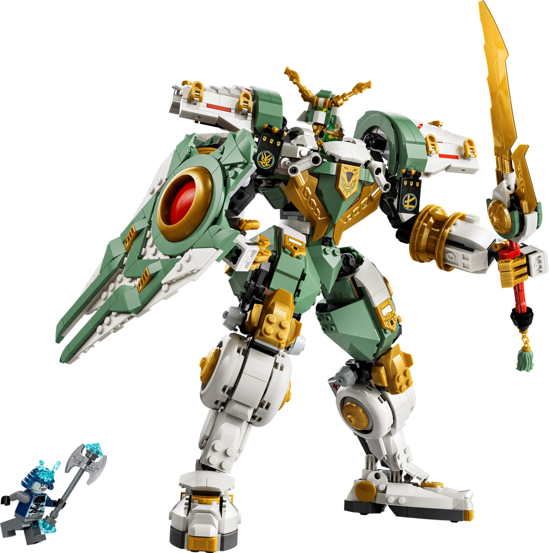 LEGO Set 71860-1 Lloyd's Titan Mech 15th Anniversary Alternate build Ideas: a fresh display direction