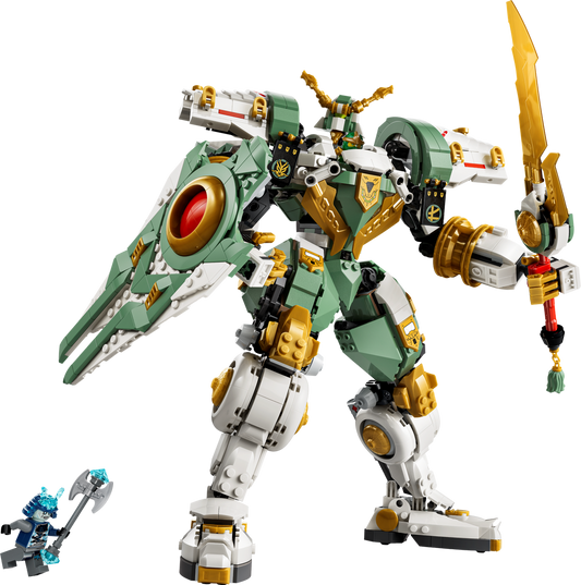 LEGO Set 71860-1 Lloyd's Titan Mech 15th Anniversary Alternate build Ideas: a fresh display direction
