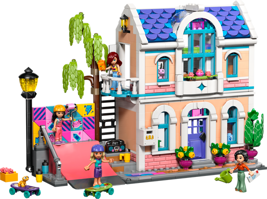 LEGO Set 42687-1 Liann's Family House Alternate build Ideas: Townhouses, Modular Rooms, and Neighborhood Rebuilds