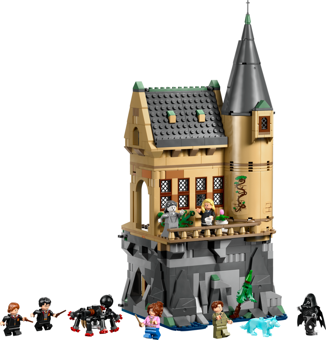LEGO Set 76463-1 Hogwarts Castle: Hospital Wing Alternate build Ideas: Fortresses, Market Scenes, and Medieval Rebuilds