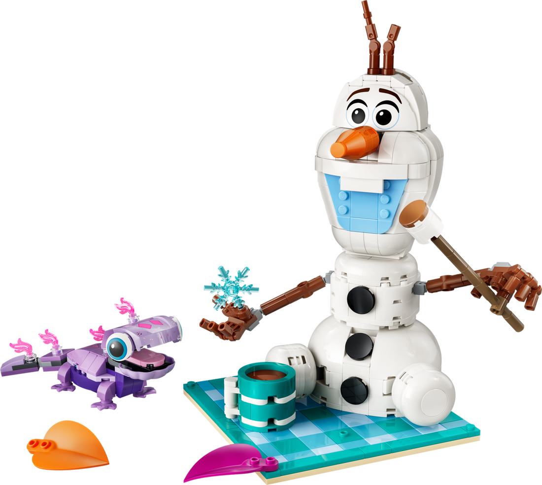 LEGO Set 43287-1 Olaf and Bruni’s Picnic Fun Alternate build Ideas: a fresh display direction