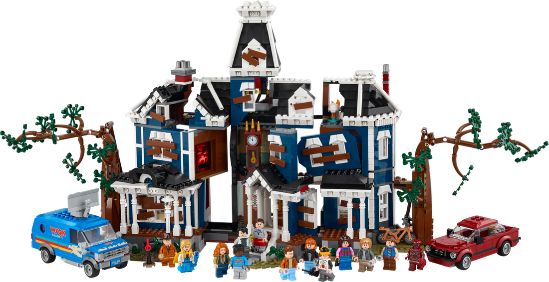 LEGO Set 11370-1 Stranger Things: The Creel House Alternate build Ideas: Townhouses, Modular Rooms, and Neighborhood Rebuilds