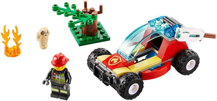 LEGO Set 60247-1 Forest Fire Alternate build Ideas: Racers, Road Cars, Trucks, and Technic Vehicle Remixes