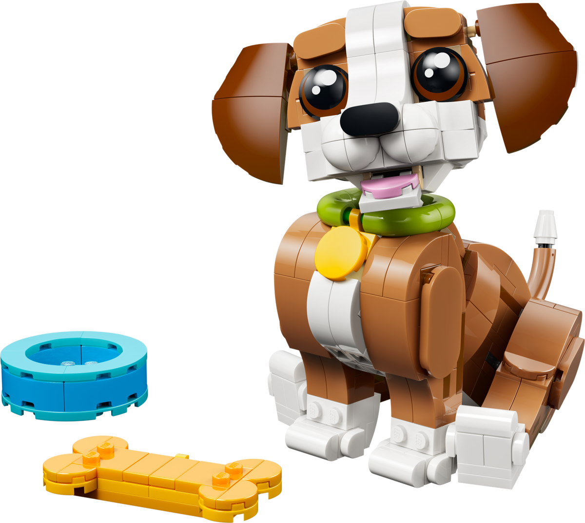 LEGO Set 31382-1 Cute Animals: Playful Puppy Dog Alternate build
