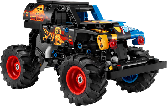 LEGO Set 42219-1 Monster Jam Grave Digger Fire and Ice Alternate build Ideas: Racers, Road Cars, Trucks, and Technic Vehicle Remixes