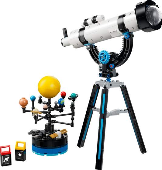 LEGO Set 31378-1 Space Exploration Telescope Alternate build Ideas: a fresh display direction