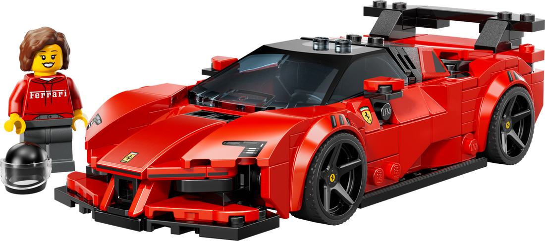 LEGO Set 77254-1 Ferrari SF90 XX Stradale Sports Car Alternate build Ideas: Racers, Road Cars, Trucks, and Technic Vehicle Remixes