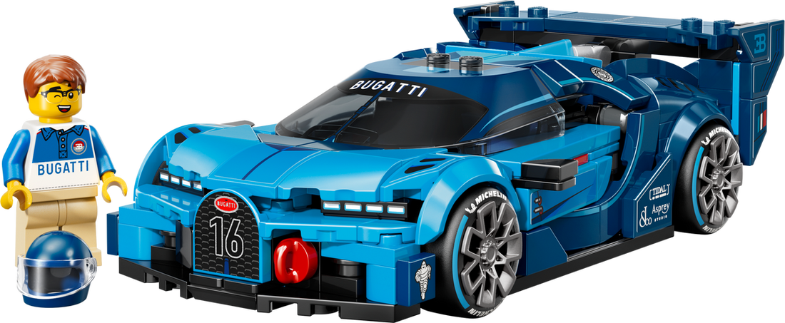 LEGO Set 77253-1 Bugatti Vision GT Hyper Sports Car Alternate build Ideas: Racers, Road Cars, Trucks, and Technic Vehicle Remixes