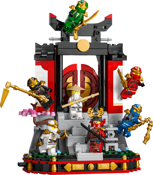LEGO Set 71866-1 Ninja Character Display 15th Anniversary Alternate build Ideas: Spring Displays, Holiday Details, and Easter Rebuilds