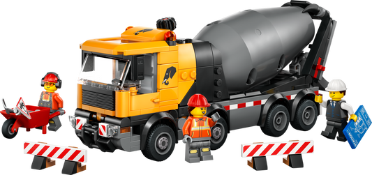 LEGO Set 60478-1 Cement Mixer Alternate build Ideas: Worksite Vehicles, Heavy-Duty Trucks, and Industrial Rebuilds