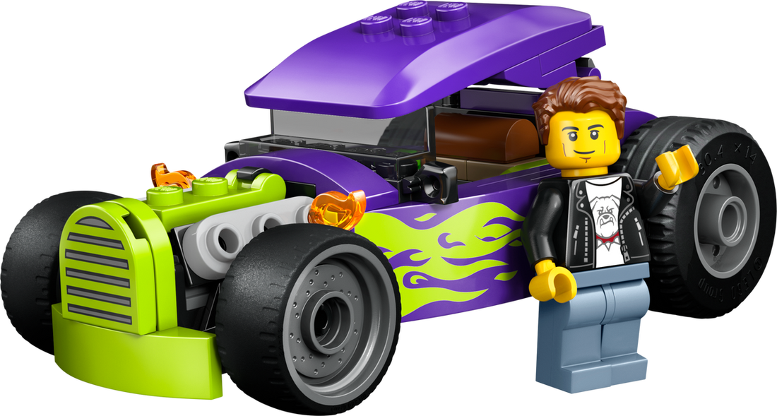 LEGO Set 60485-1 Hot Rod Alternate build Ideas: Racers, Road Cars, Trucks, and Technic Vehicle Remixes