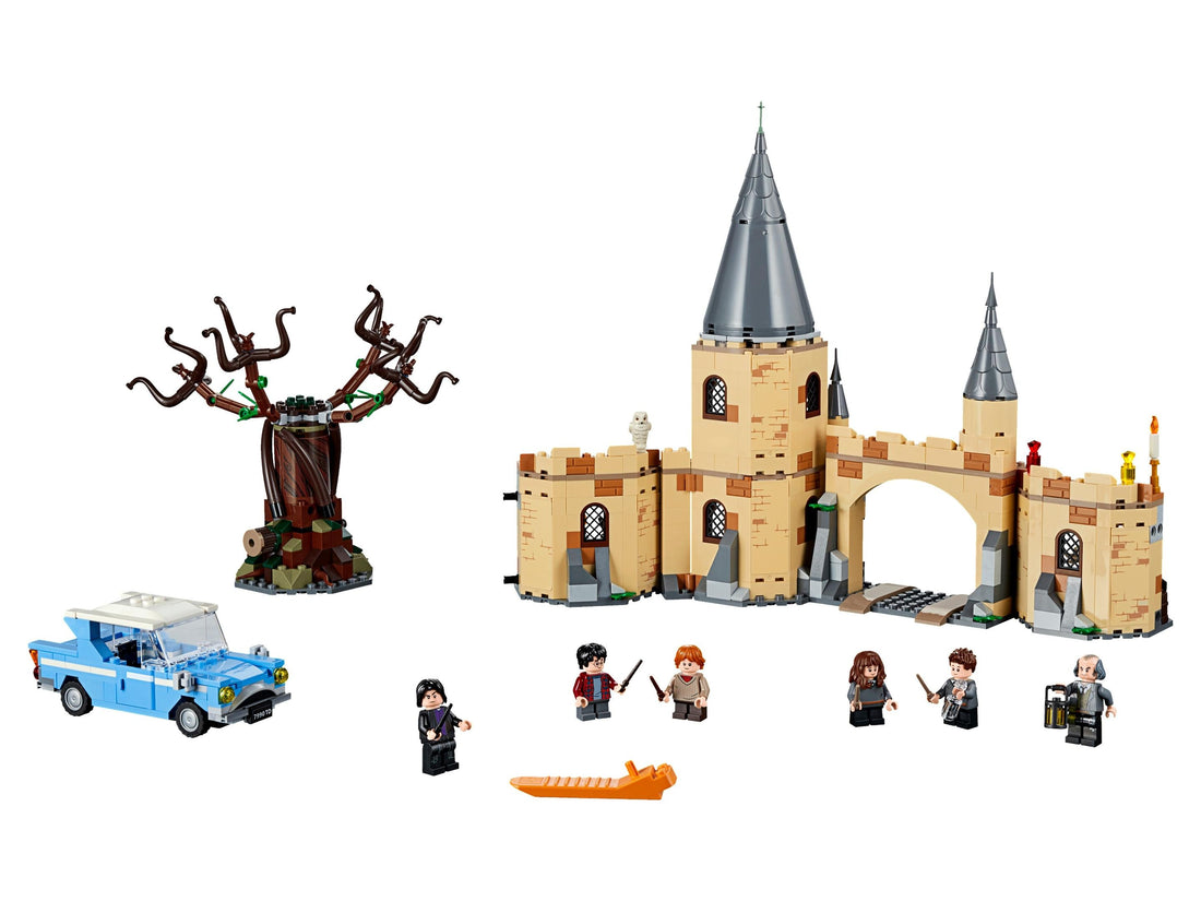 LEGO Set 75953-1 Hogwarts Whomping Willow Alternate build Ideas: Fortresses, Market Scenes, and Medieval Rebuilds