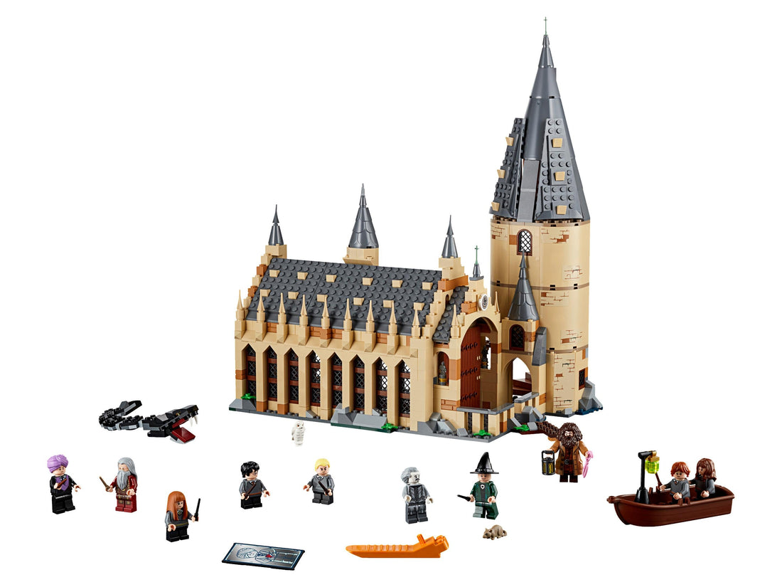 LEGO Set 75954-1 Hogwarts Great Hall Alternate build Ideas: Fortresses, Market Scenes, and Medieval Rebuilds