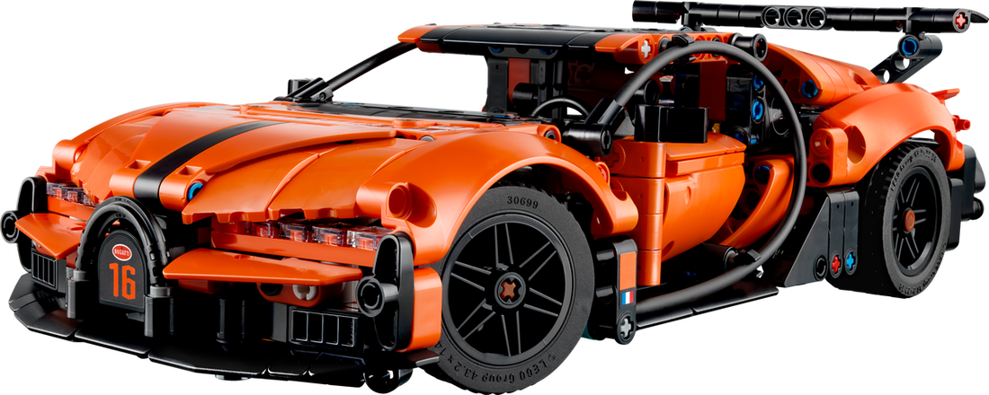 LEGO Set 42222-1 Bugatti Chiron Pur Sport Hypercar Alternate build Ideas: Racers, Road Cars, Trucks, and Technic Vehicle Remixes
