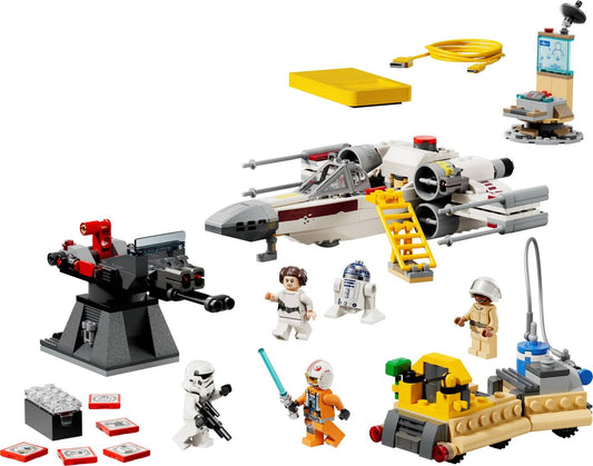 LEGO Set 75423-1 Luke's Red Five X-wing Alternate build Ideas: Speeders, Gunships, Falcons, and Star Wars Microcraft