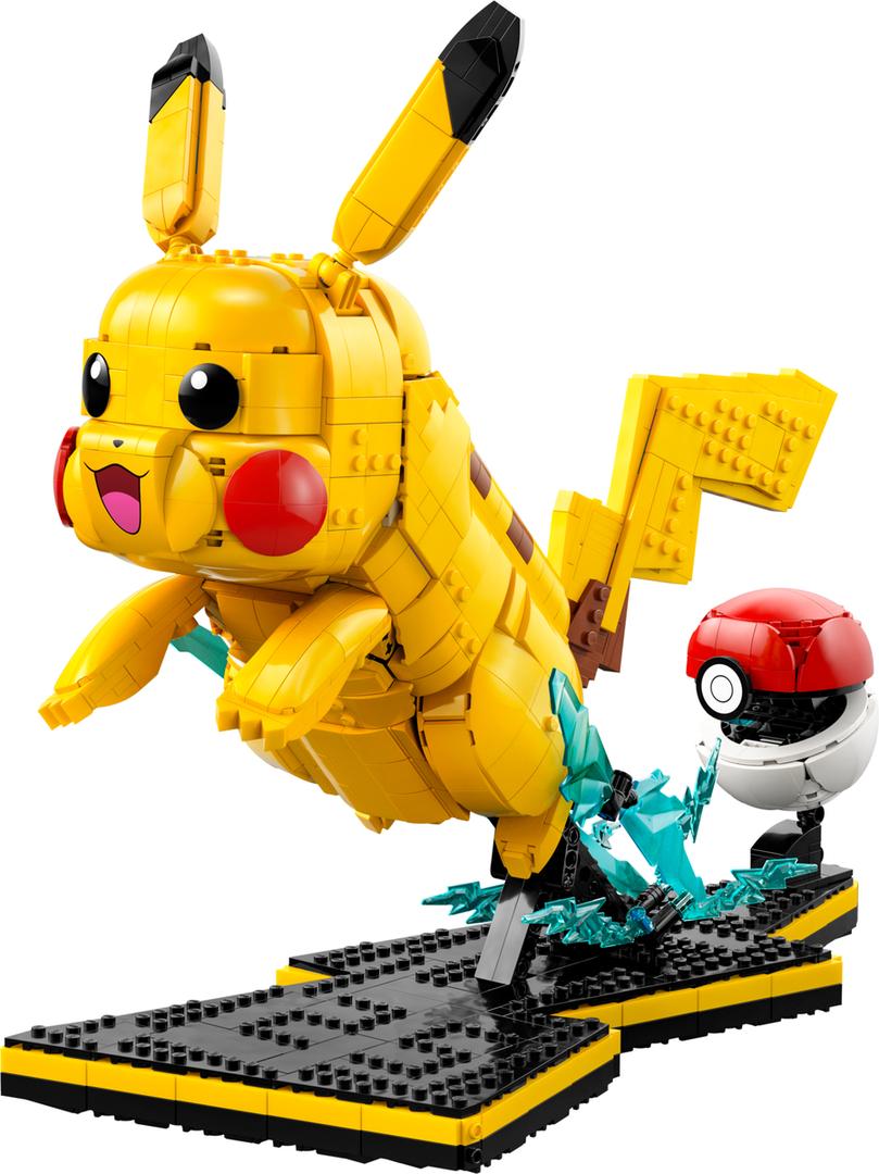 LEGO Set 72152-1 Pikachu and Poké Ball Alternate build Ideas: a fresh display direction
