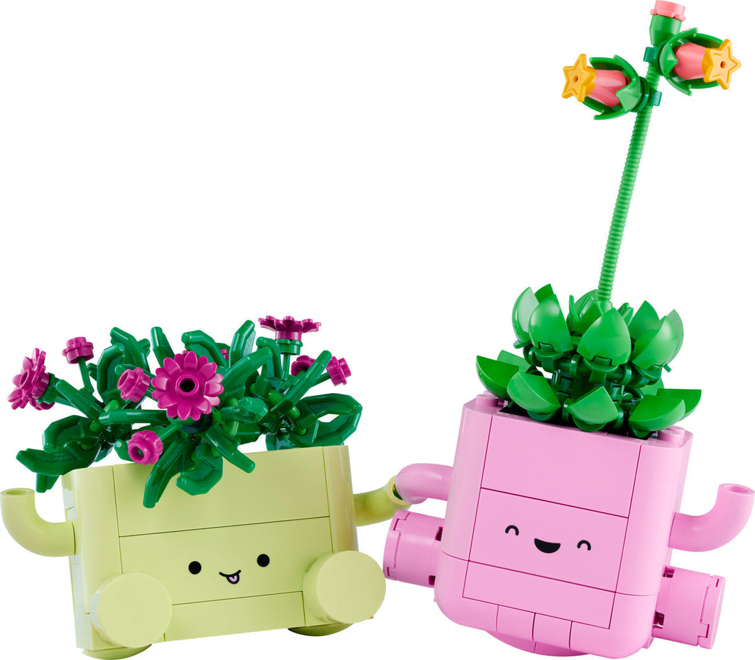 LEGO Set 11506-1 Rocking Plants: Falcon, Rockstar, and Pirate Plant Rebuild Ideas