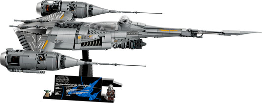 LEGO Set 75442-1 The Mandalorian's N-1 Starfighter Alternate build Ideas: Speeders, Gunships, Falcons, and Star Wars Microcraft